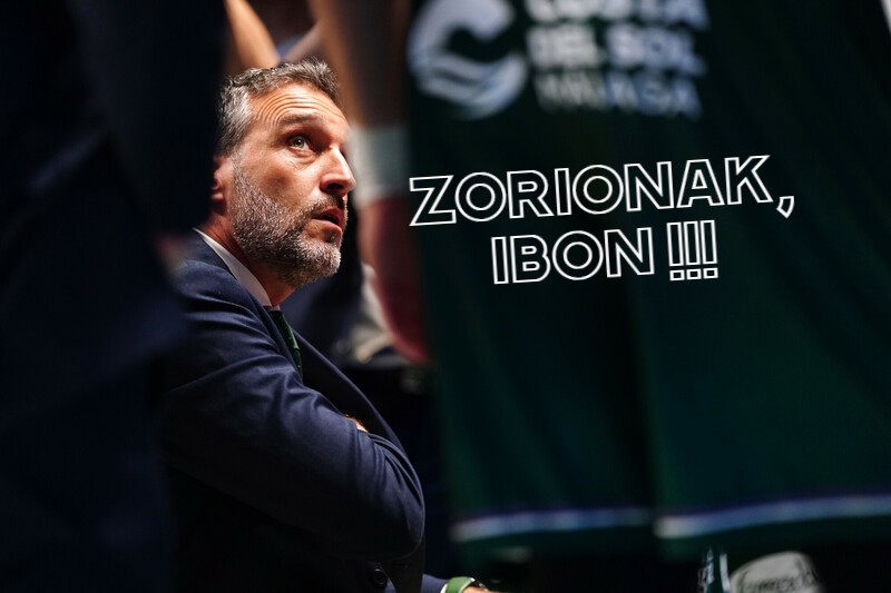 Zorionak, Ibon! Zorionak, Unicaja!
¡Felicidades, Ibon! ¡Felicidades, Unicaja!