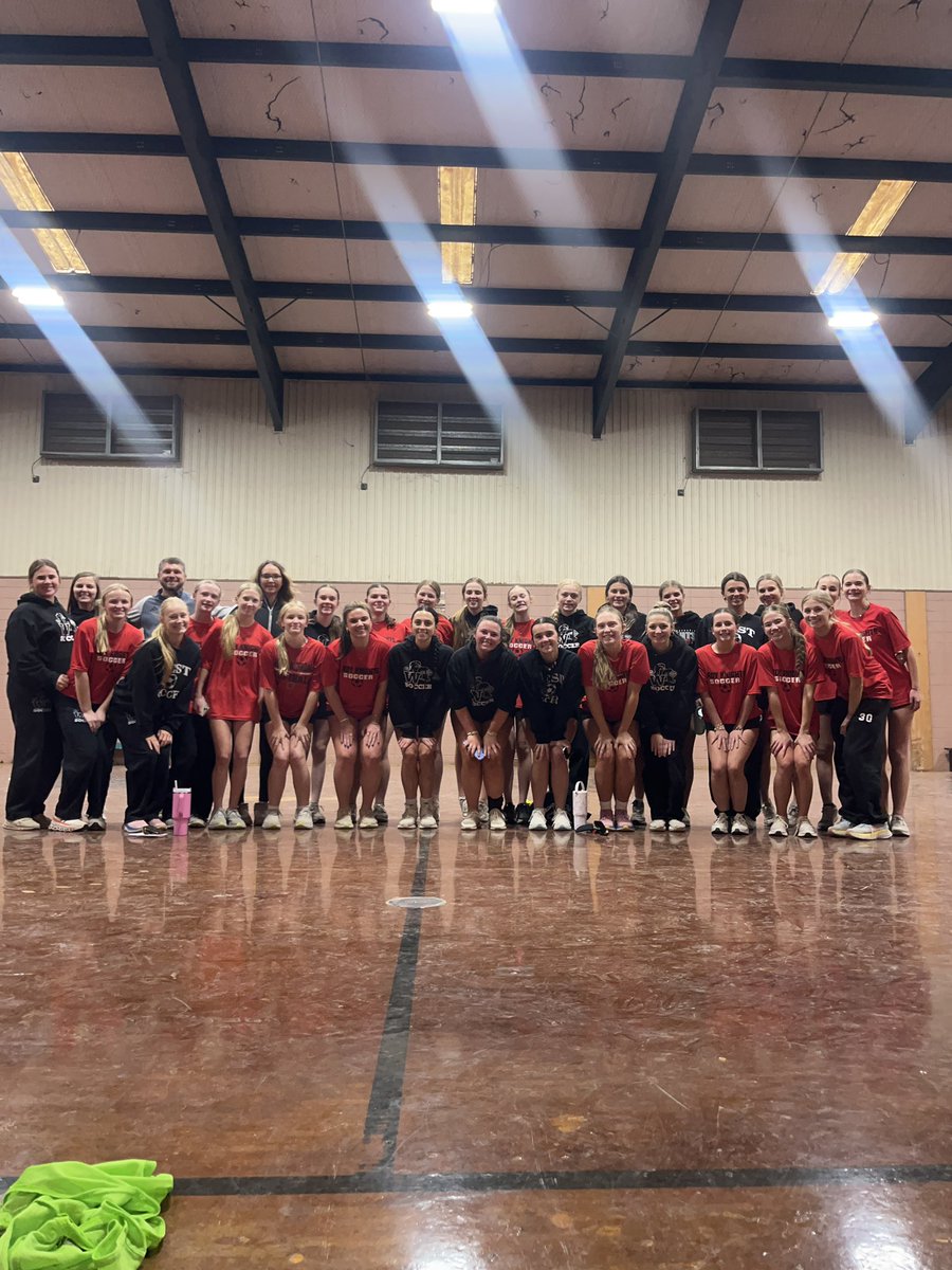 WLKnightsSoccer's tweet photo. Today was the last practice of the season for the Lady Knights and the seniors’ last practice as a Lady Knight! 🥹 Let’s finish out the season with a state championship win tomorrow!!#westisbest #ringyear #roadtostate ❤️⚽️🏆💍 https://t.co/kQr6qJIDf8