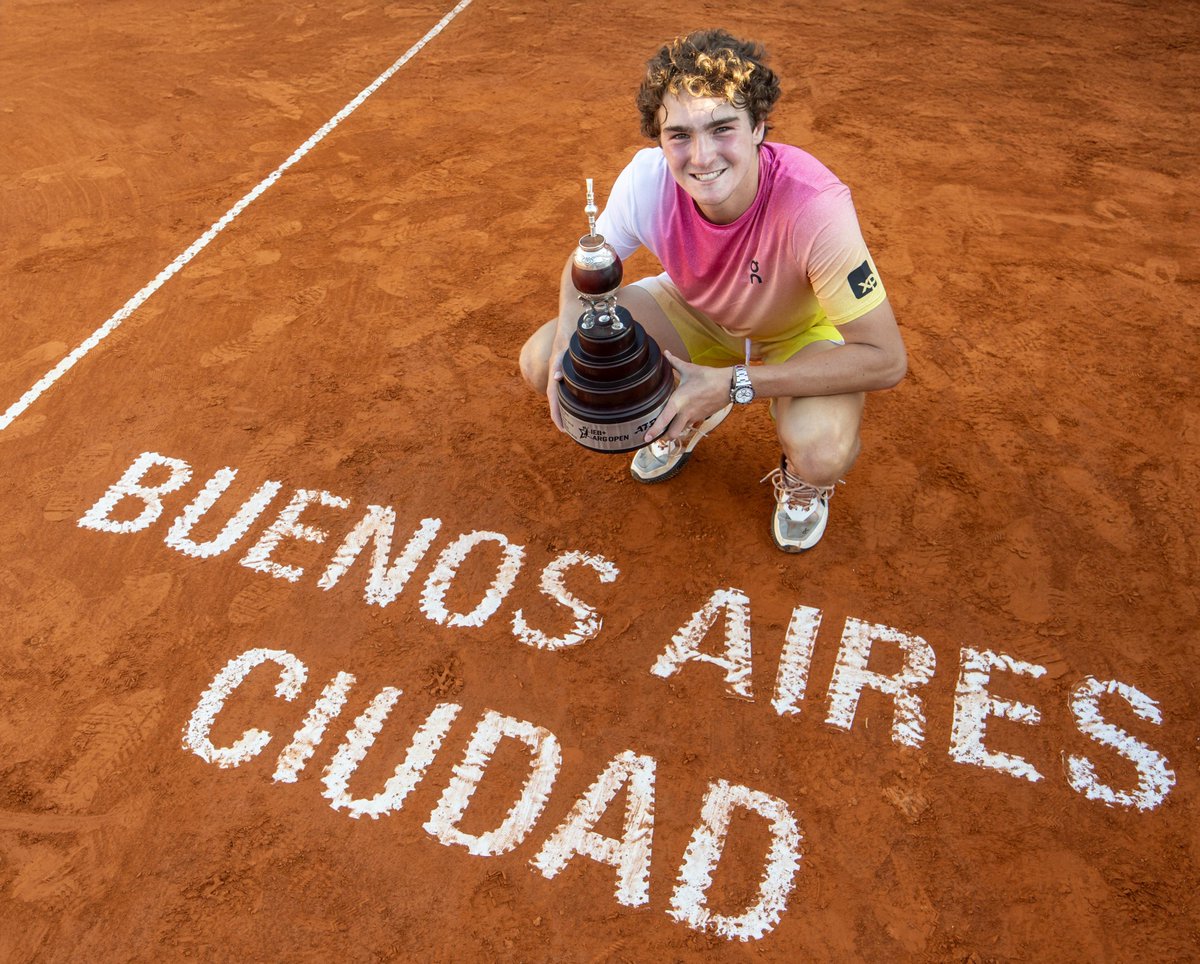 iebmasargopen's tweet image. Buenos Aires, la ciudad donde Joao Fonseca 🇧🇷 conquistó su primer título ATP 🏆
