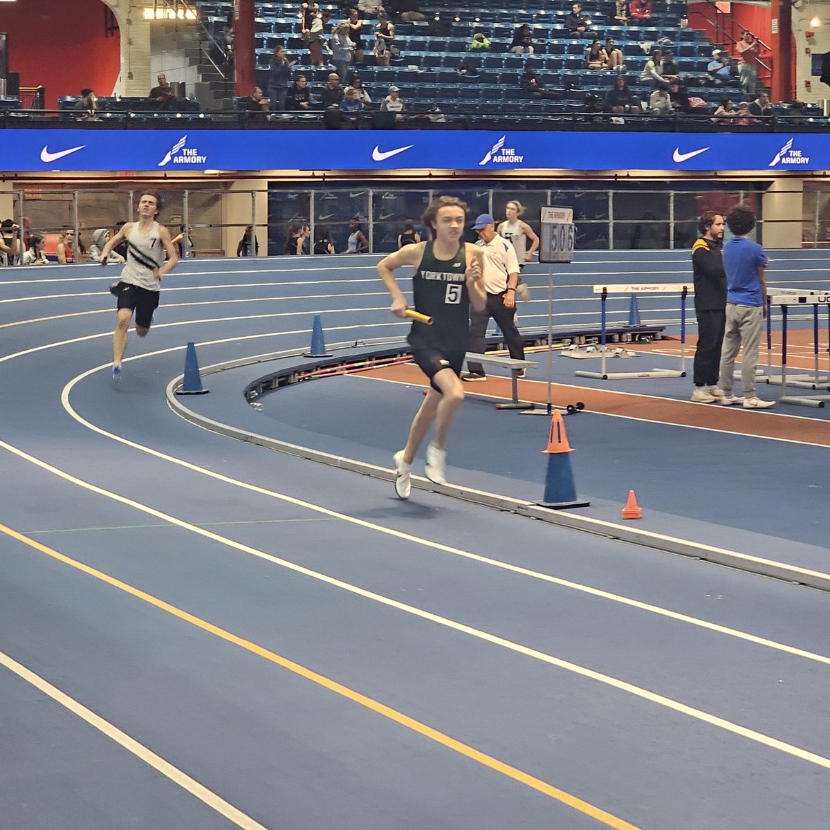 Great day at the Sectionals for the Track &amp; Field teams! Congratulations to our sectional champions, Brian White (55, 55HH) and Peyton Case (HJ). The team performed very well! ⁦<a href="/YHSDeGennaro/">Mr. Joseph DeGennaro</a>⁩ ⁦<a href="/YCSD_Athletics/">Robert Barrett</a>⁩ ⁦<a href="/CoachKornHusker/">Ingrid</a>⁩