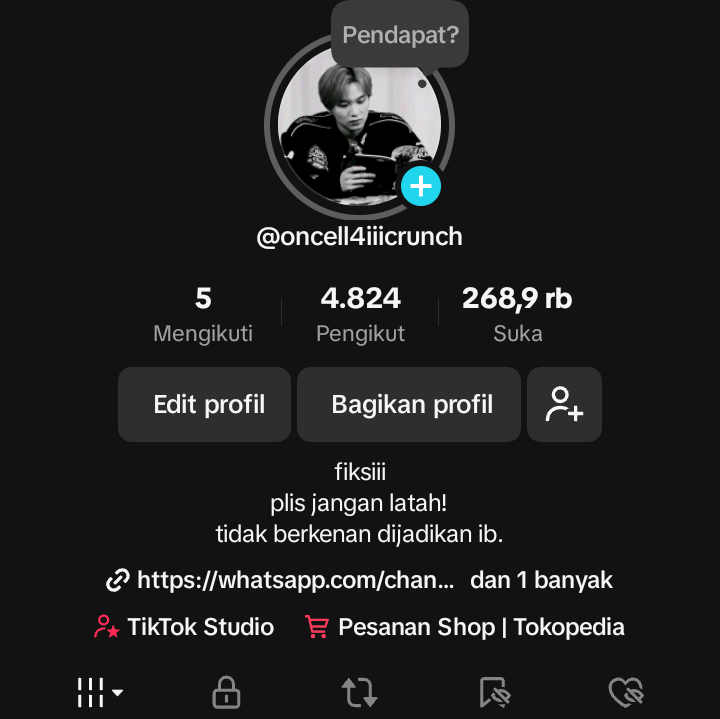 oncell4iicrunch's tweet photo. akun gua guys ramein ya, saluran nya juga (au markhyuck) #markhyuck https://t.co/9AhJyLuqOO