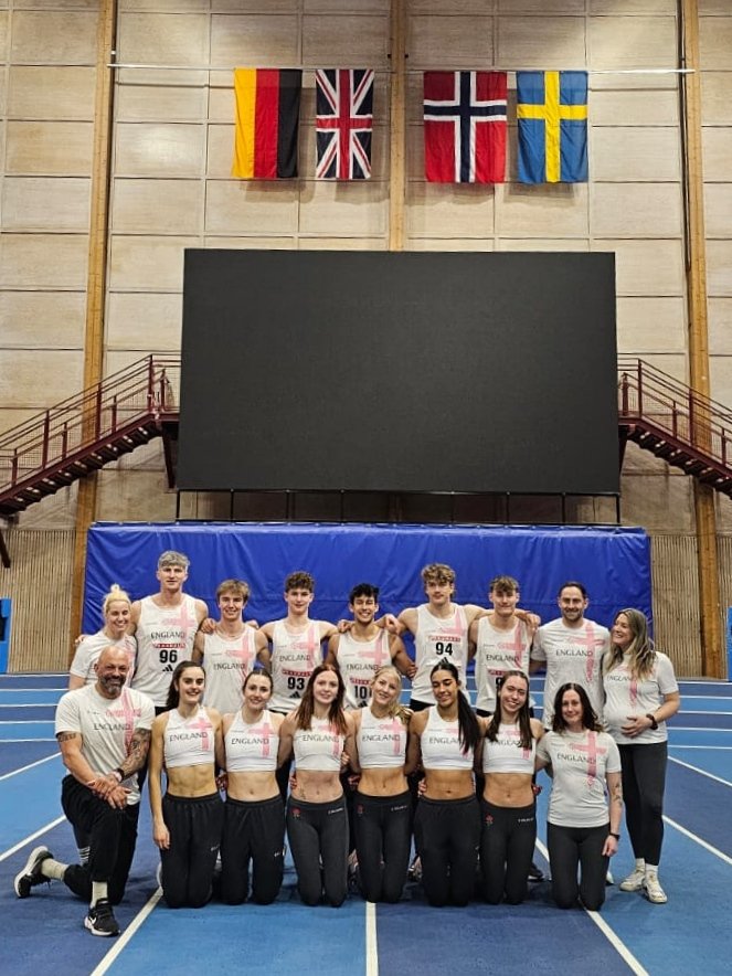rosspichler's tweet photo. Luke takes🥈for 🏴󠁧󠁢󠁥󠁮󠁧󠁿 at the 🇸🇪 National Combined Events Championships - his first time competing internationally as an under 20. A pb score of 5150 is a UK lead for under 20 heptathlon. @STM_PE @stmsixthform @BlythRC @SportNewcastle @EnglandAthletic https://t.co/DCSW2CoQJW