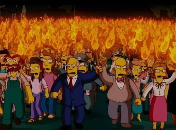 Los saprissistas buscando a la directiva del Saprissa.