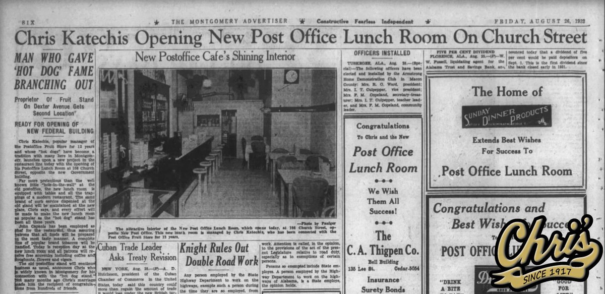 Check out this story from The Advertiser in 1932!   newspapers.com/image/?clippin…