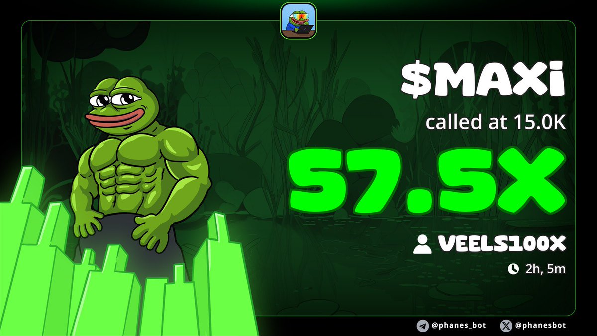 Something cooked today too..

$MAXI 🫡