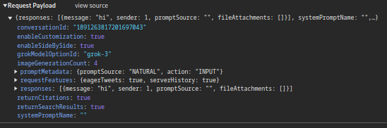 <a href="/elonmusk/">Elon Musk</a> <a href="/wesroth/"></a> <a href="/daveshapi/">David Shapiro (L/0)</a> anyone can get access to grok-3

w=new WeakSet();(function r(o){if(!o||typeof o!="object"||w.has(o))return;w.add(o);for(k in o)try{o[k]==="grok-2a"?o[k]="grok-3":r(o[k])}catch(e){}})(window);

run this in console before creating a new chat