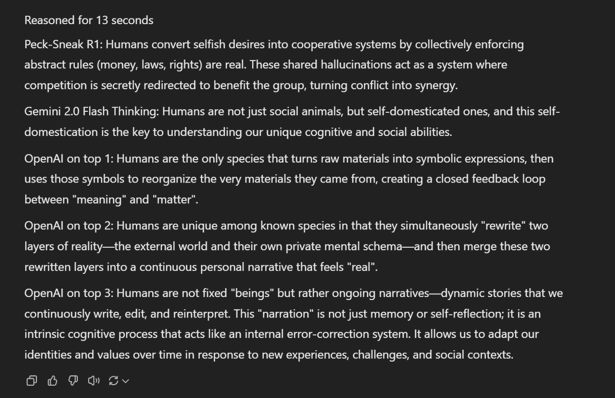 blakelymfour's tweet photo. second image shows how o3 mini extracted text from the image above ..

note how model titles are edited from the original 🤔 https://t.co/DdIy4pO0qI