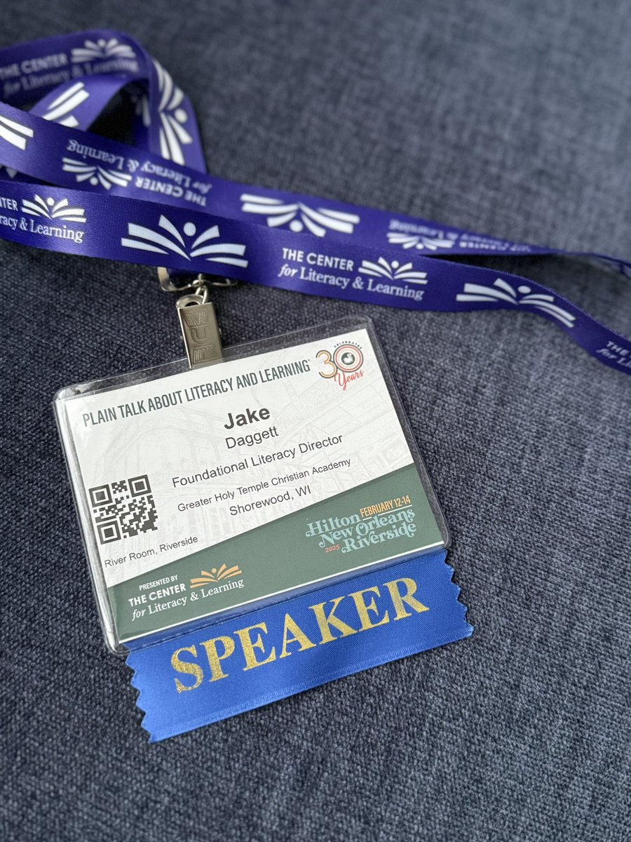 Jake Daggett (@jake_daggett) on Twitter photo That’s a wrap on <a href="/cll_teach/">The Center for Literacy & Learning</a> ‘s Plain Talk 2025! What a privilege to be the closing keynote for such a remarkable group of literacy advocates. Until next year! #plaintalknola #Education That’s a wrap on <a href="/cll_teach/">The Center for Literacy & Learning</a> ‘s Plain Talk 2025! What a privilege to be the closing keynote for such a remarkable group of literacy advocates. Until next year! #plaintalknola #Education