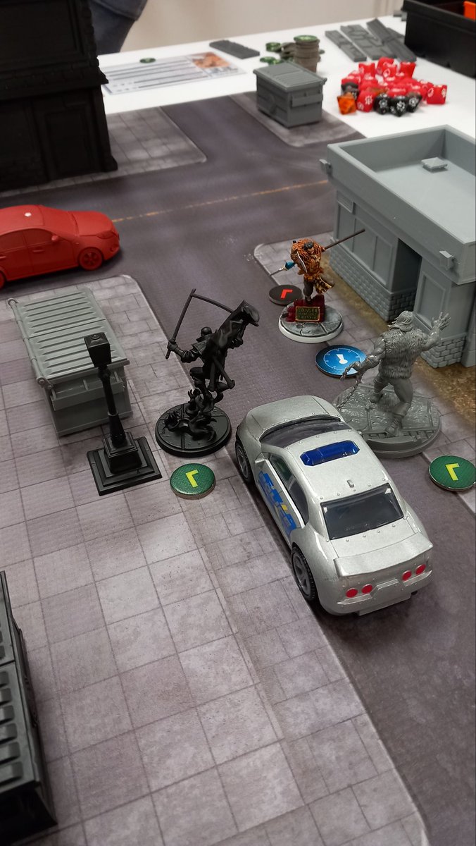 DaveC198015's tweet photo. Games night at my local #gamesclub #BristolBiguns playing #Marvelcrisisprotocol with @SimonParfitt his #Aforce against my #MidnightSons close game but a win to #SheHulk and friends
@atomicmassgames 
#tabletopgaming 
#wargames 
#wargaming
#Marvel 
#Superheroes https://t.co/Y8mKgbYWrD