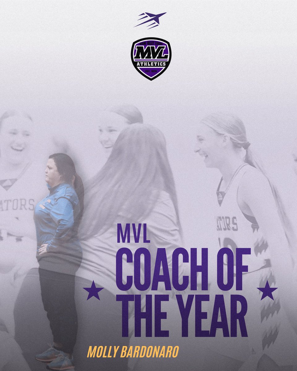 🏅 𝗠𝗩𝗟 𝗖𝗢𝗔𝗖𝗛 𝗢𝗙 𝗧𝗛𝗘 𝗬𝗘𝗔𝗥 🏀

Lady Aviator Head Coach Molly Bardonaro ➡️ Coach of the Year

#WeAreLadyAviators | #WeAreAviators