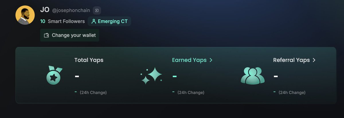 I want to grow my Kaito, to start earning yap points 

Got 0 Total yaps
Got 0 Earned yaps
Got 0 Referral yaps
Got     Smart followers

Can we build our yaps together?
Say yap on the comments, I will reply with a yap