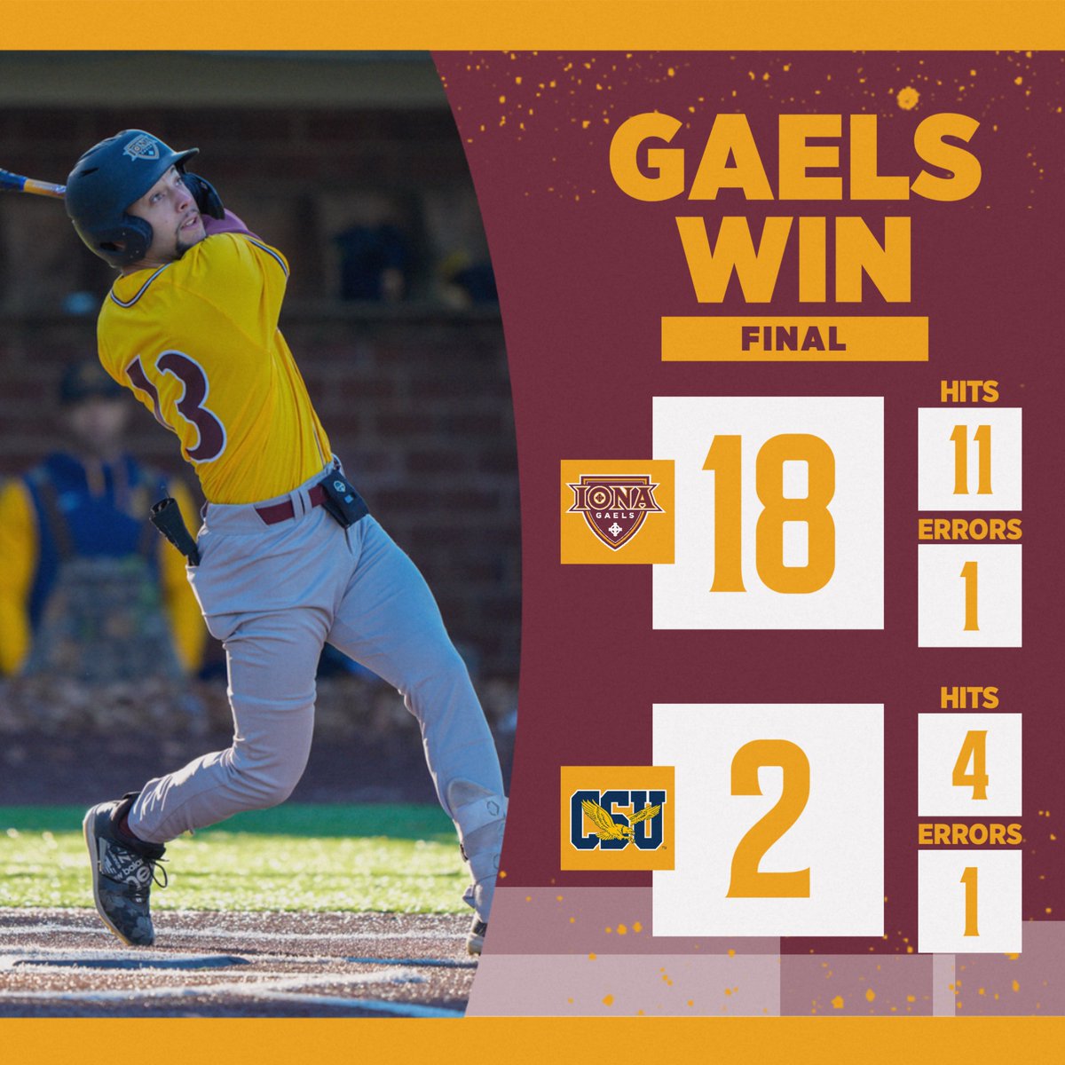 Iona Baseball tweet media