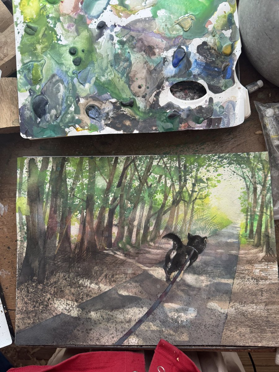 はしもとみお アートキャンバス 月くん