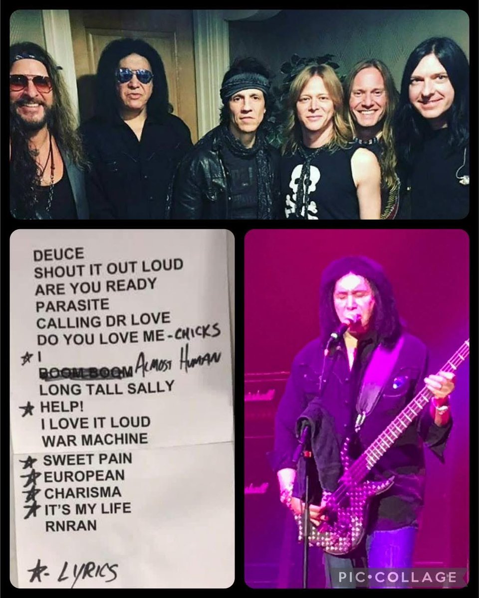 Today’s “This Day In Concert History” I highlight <a href="/genesimmons/">Gene Simmons</a> in Lynn, Ma. on Feb 16, 2018. 

This still ranks as one of my “top 10 concerts ever”. Not on the printed setlist but <a href="/garycherone/">Gary</a> joined them for a great performance of “Strutter”.

Watch here:
youtu.be/juS7_DtGaX8?si…