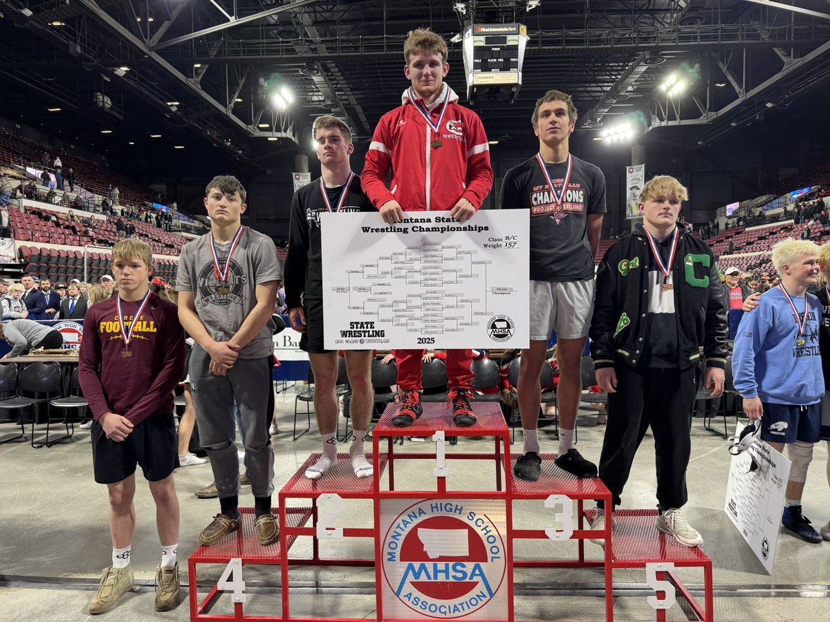 KhyeGamas's tweet photo. 2x Montana State High School Wrestling Champion! 157# https://t.co/ZAxPB64M6g