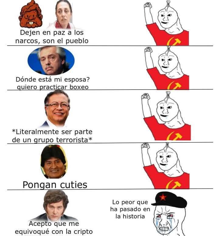 NoVive_Socialis's tweet image. Los zurdos con Milei