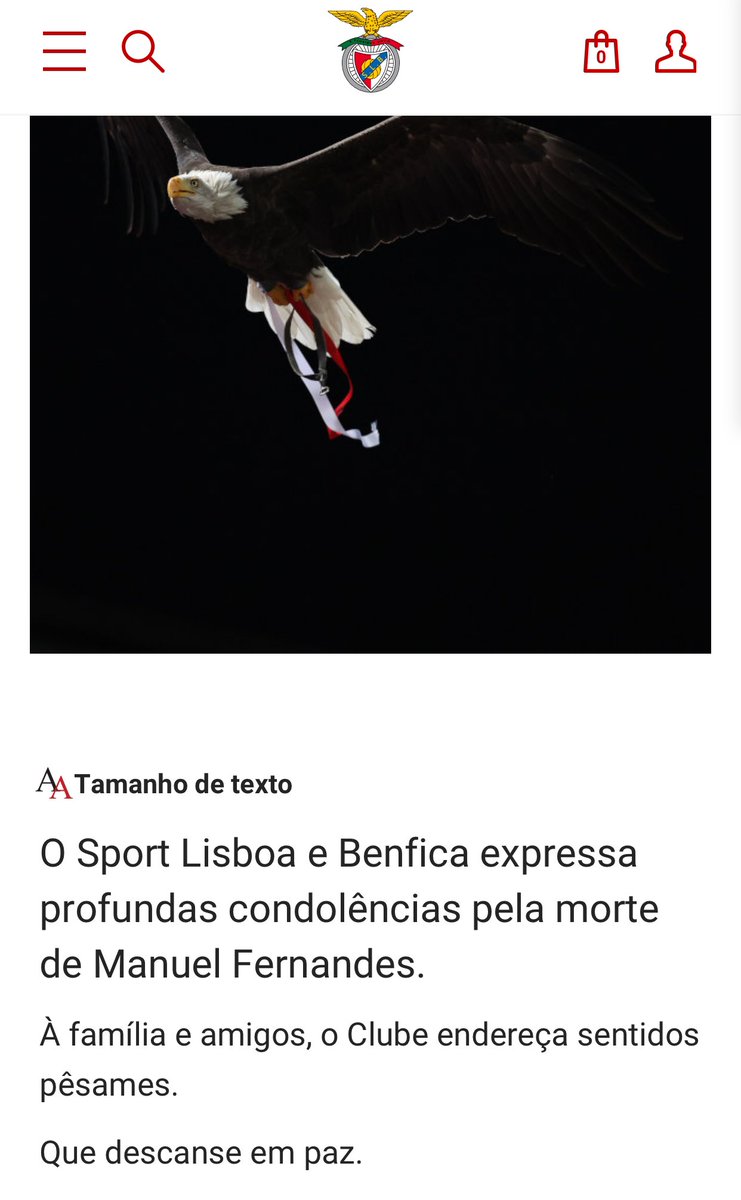 Os “clubes de Lisboa” nunca tiveram problemas em homenagear os seus grandes rivais. Mas repito: Pinto da Costa não era um rival, era um inimigo. Não merece homenagem nenhuma, apenas silêncio para que descanse em paz, sem hipocrisia. Era o que o próprio desejava.