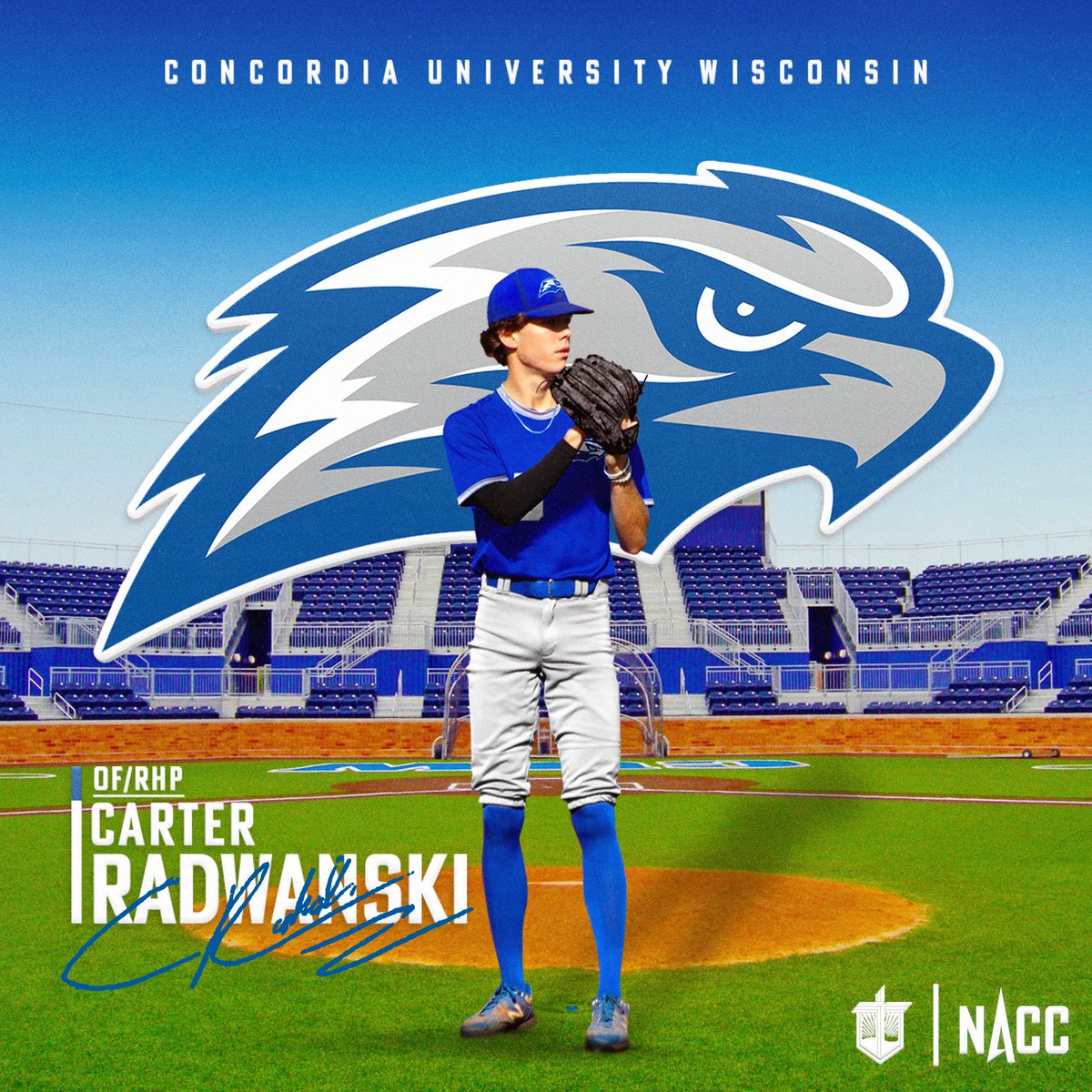 Another Jaguar is heading to the next level! Congratulations to senior Carter Radwanski on his commitment to Concordia University Wisconsin. It's a great day to be a Jag!