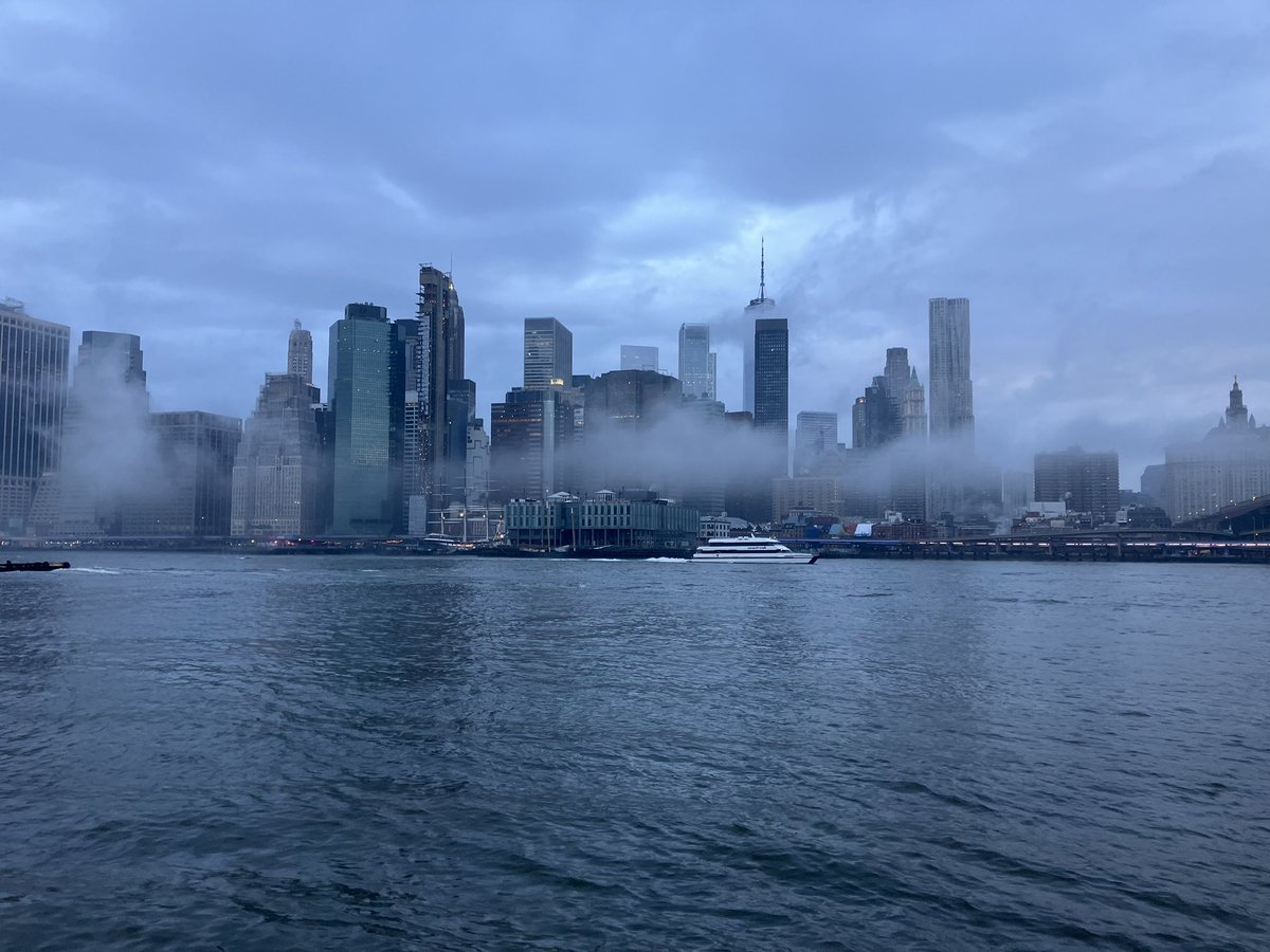 Looking over to Manhattan