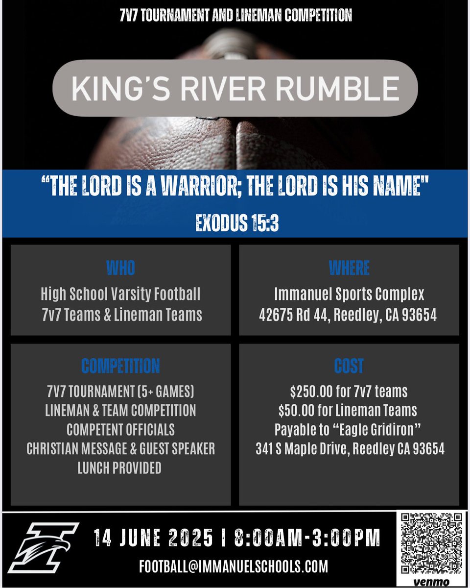 Calling all HS teams!  Don’t forget to register for this great event!