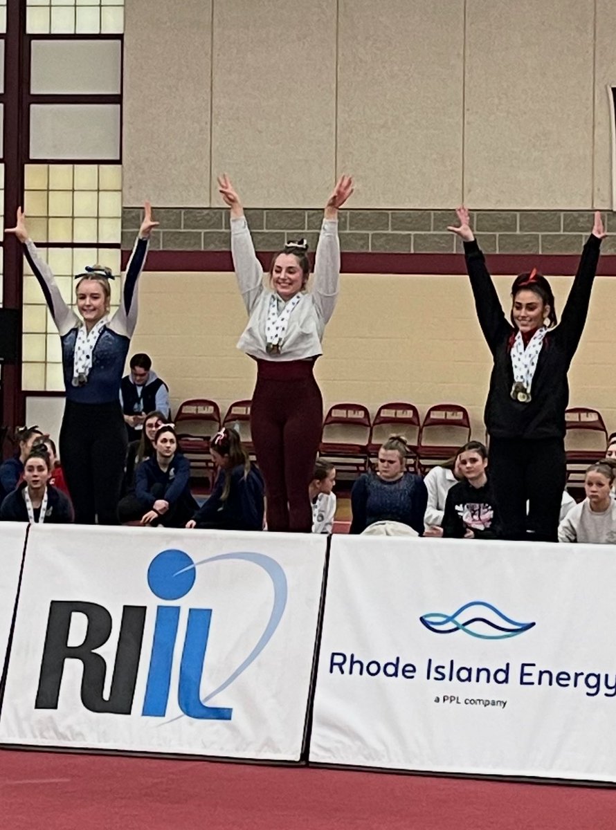 So proud of how she competed tonight. 
State Runner up on Beam 🥈 
State placer on Bars 4th
7th place Overall 🏅 
<a href="/BHSBroncos/">Burrillville HS Broncos</a>