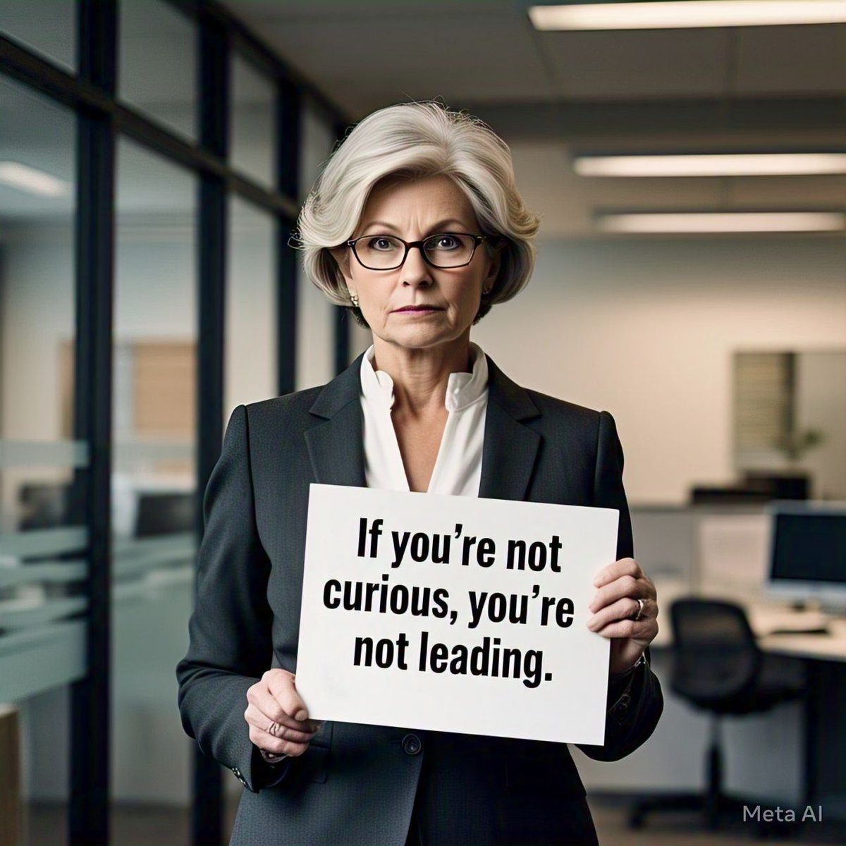 If you're not curious, you're not leading.

#Leadership