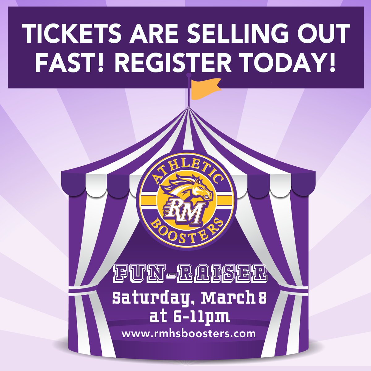 Don't forget to register and get your ticket! rmhsboosters.givebacks.com/store/items/11… Thank you for your support!