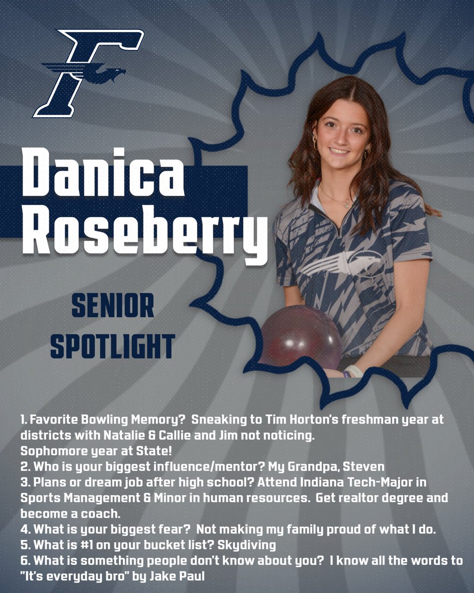 Senior Sunday Spotlights Part 2!!  First half of the Senior Girls