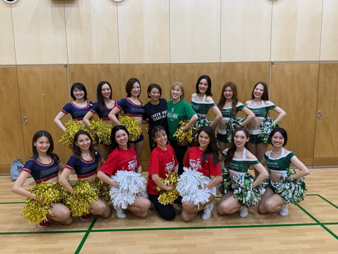 CUAチアキャンプ2025🌈

昨年から大幅に人数が増え、Bリーグ所属のチアリーダーズ&amp;ダンサーズの皆さんが集結し、パッションとエナジーが溢れる素敵な時間となりました❤️‍🔥
クラブの垣根を超えて交流をもつことで得られる刺激や学びを、それぞれの活動に活かしていただけたらとても嬉しいです🌈