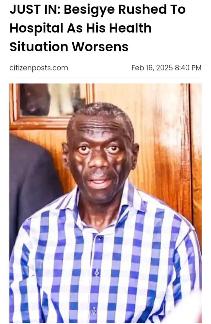 Arinda Collins abenz (@abenzarinda) on Twitter photo My heart deeply bleeds for Col Dr. Kizza Besigye, all the fools detenting him may your souls rest in peace. This is so beshaming, dear parliament, dear judiciary join us in the struggle, take a lead you gat our back.
# free <a href="/kizzabesigye1/">Kifefe Kizza-Besigye</a>
Free <a href="/kiizaeron/">KIIZA ERON</a> My heart deeply bleeds for Col Dr. Kizza Besigye, all the fools detenting him may your souls rest in peace. This is so beshaming, dear parliament, dear judiciary join us in the struggle, take a lead you gat our back.
# free <a href="/kizzabesigye1/">Kifefe Kizza-Besigye</a>
Free <a href="/kiizaeron/">KIIZA ERON</a>