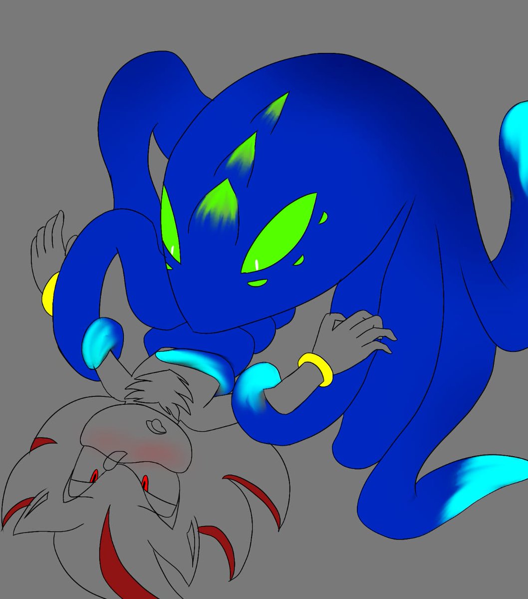 NaomyG_artz's tweet image. Day 7: Doom morph and alternative universe
It was with the wings but I liked this idea better 
Finally, challenge completed 
My brain dried up a bit hahaha but I loved participating, I still have a lot to improve :'3
#shadowthbw25
#sonadow
#shadonic