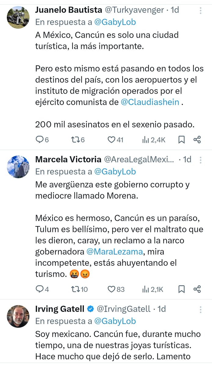 facturado's tweet photo. @beltrandelrio @ferbelaunzaran @INAMI_mx @SEGOB_mx @SRE_mx @SECTUR_mx Esta situación es ALARMANTE. Son múltiples los testimonios de abuso, represión, humillación, maltrato y agresiones por parte del personal del INM a turistas. Esto amerita PRESENCIA e investigación de agencias internacionales de Derechos Humanos en los puertos de entrada en México https://t.co/kWxwTftBbU