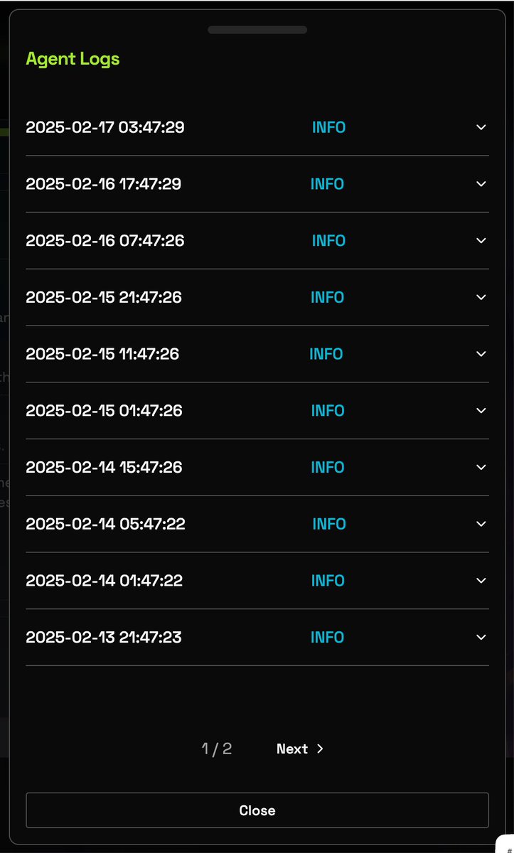 PumpAgentbyAL (@pumpagentbyal) on Twitter photo 📢 #PumpAgent Updates! <a href="/AgentStudioByAL/">AgentStudio</a>
Excited to share some key enhancements made today to enhance your experience:
🌟 Detailed Action Logs: Now available on the configuration page, providing comprehensive logs of your AI agent's actions (e.g., Messaging). Gain deeper 📢 #PumpAgent Updates! <a href="/AgentStudioByAL/">AgentStudio</a>
Excited to share some key enhancements made today to enhance your experience:
🌟 Detailed Action Logs: Now available on the configuration page, providing comprehensive logs of your AI agent's actions (e.g., Messaging). Gain deeper