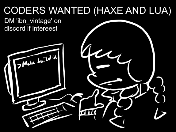 MadotsukiMod's tweet photo. CODERS WANTED
dm ibn_vintage on disc or this twitter if interested https://t.co/ogISyB4Dc2