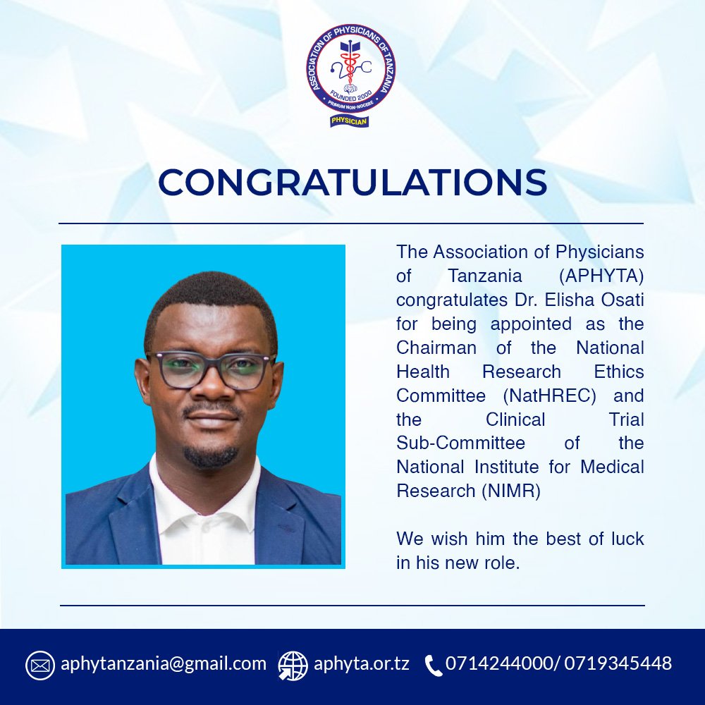 Association of Physicians of Tanzania tweet media