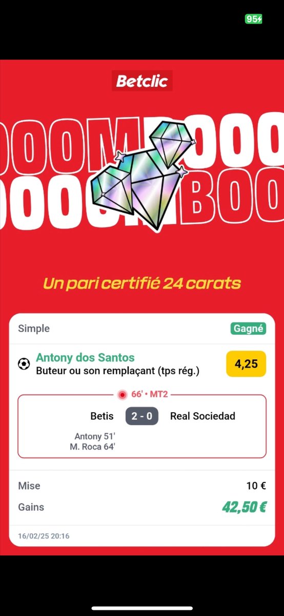 BetWinStat tweet picture