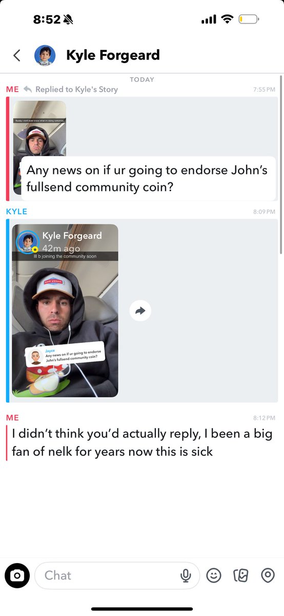 There are probably millions who have him added on snap, this is gonna cause it to go to the moon