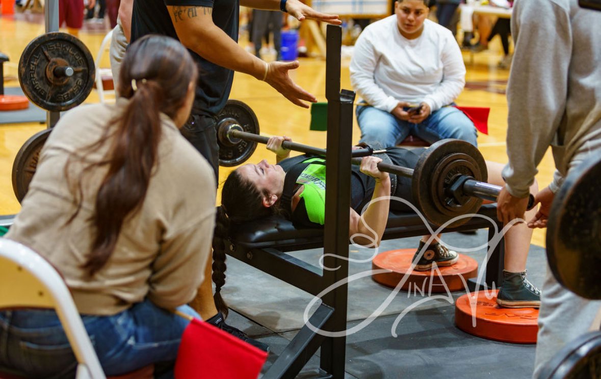 adrian16sb's tweet photo. It’s been a busy marching band season, basketball season, powerlifting season and start to softball and tennis season!! 
Headed to the regional powerlifting meet in a couple weeks!! 
#girlscan2 https://t.co/qD5FlzWD3p