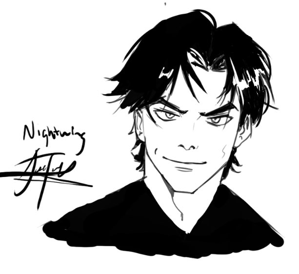 line work for Dick Grayson test !! #Batman #nightwing