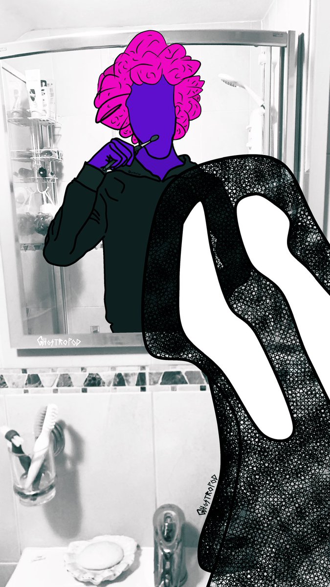 ghostropod's tweet photo. Hygiene routine πͺ₯β’ Ghosty and lilβ Dude.
#ghostropod #doodlelifestyle #Doodles #digitalart #OC #ArtistOnTwitter https://t.co/CMFL7NfTTC