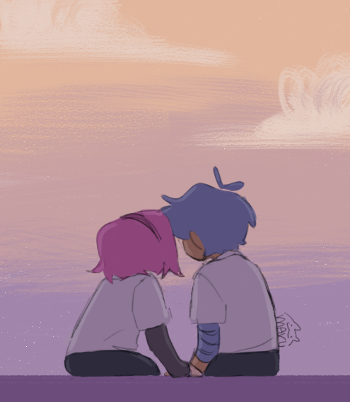 marustonks's tweet photo. día 1: miradas/ toque
perdón si está medio cochinon es q no le sé al lineart 😭
#BXBWEEK24 #FNAFHS #BXB https://t.co/MaYfx1Zkp2
