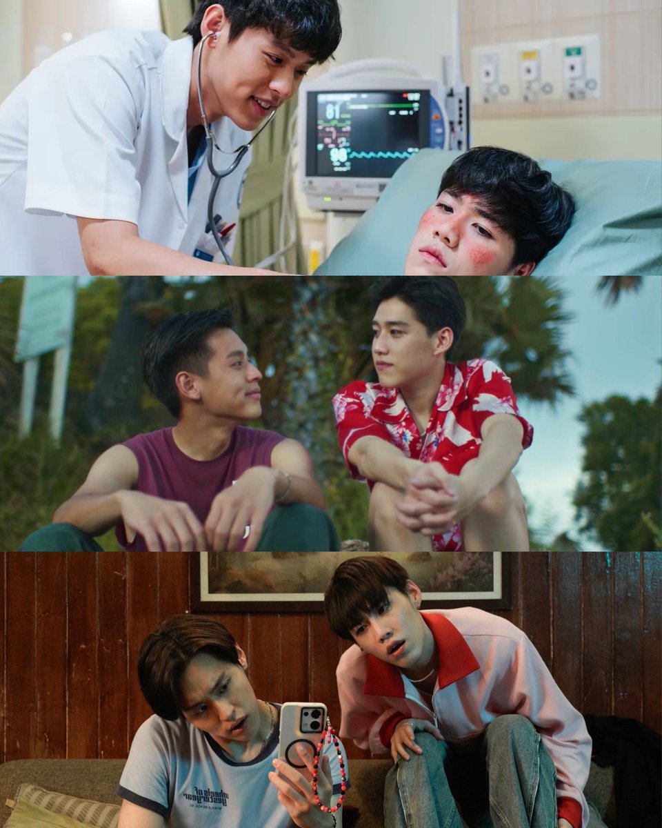 เต่า-ทิวเขา  
เต๋-โอ้เอ๋ว
เม่น-ตี่ตี๋

เติบโตกันไปเรื่อยๆทุกตัวละครเลยนะคับ🥹🤍
#ซองแดงแต่งผี