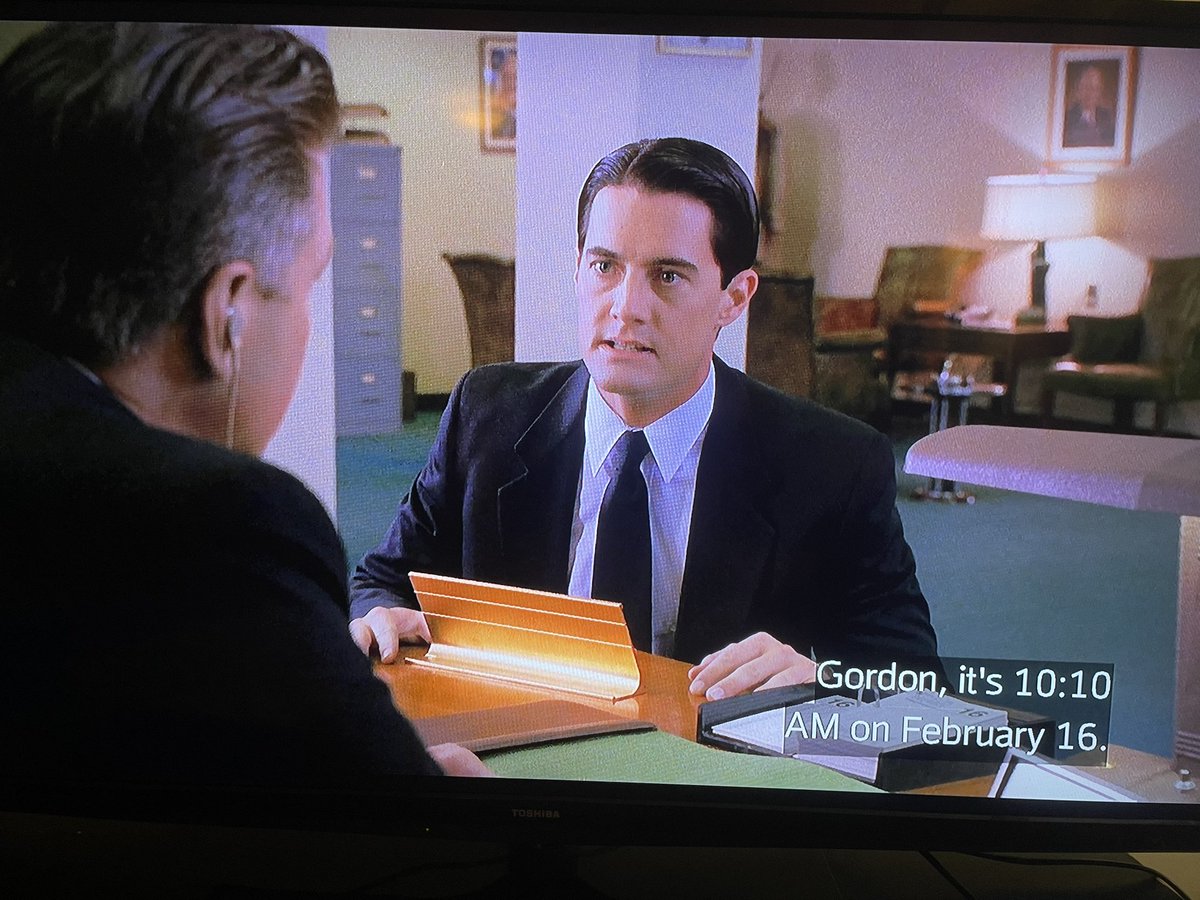 decided to watch fire walk with me on a whim tonight and this freaked me out