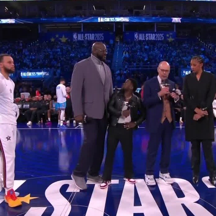 Shaq and Kevin Hart 😭