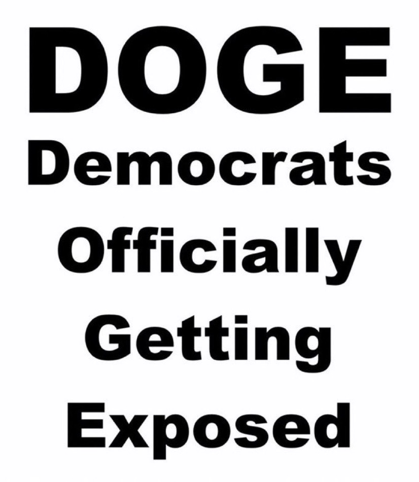 <a href="/elonmusk/">Elon Musk</a> Almost all of that government waste and fraud is coming from the left by "coincidence"
