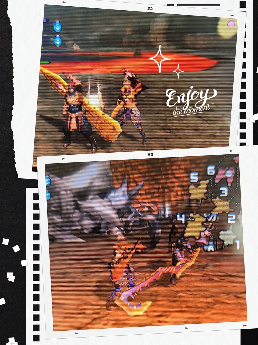 2/14🍫チビとMHXX✨

知る人は懐かしい、XRギグ装備の集め特殊クエの旅(   ᐕ)

ただ見事にMAPを覚えてないオカンw
｢ママ反対だよー🤣‼️｣
戦闘までが真の戦闘や(笑

チビと🎮出来る日が来るとは☺️
ほぼ8年ぶりでも楽しめた

息子に隠れて先に超特殊練習するぞ🤣笑

📸母は爆砕双剣⚔️⸜( ᐛ )⸝⚔️