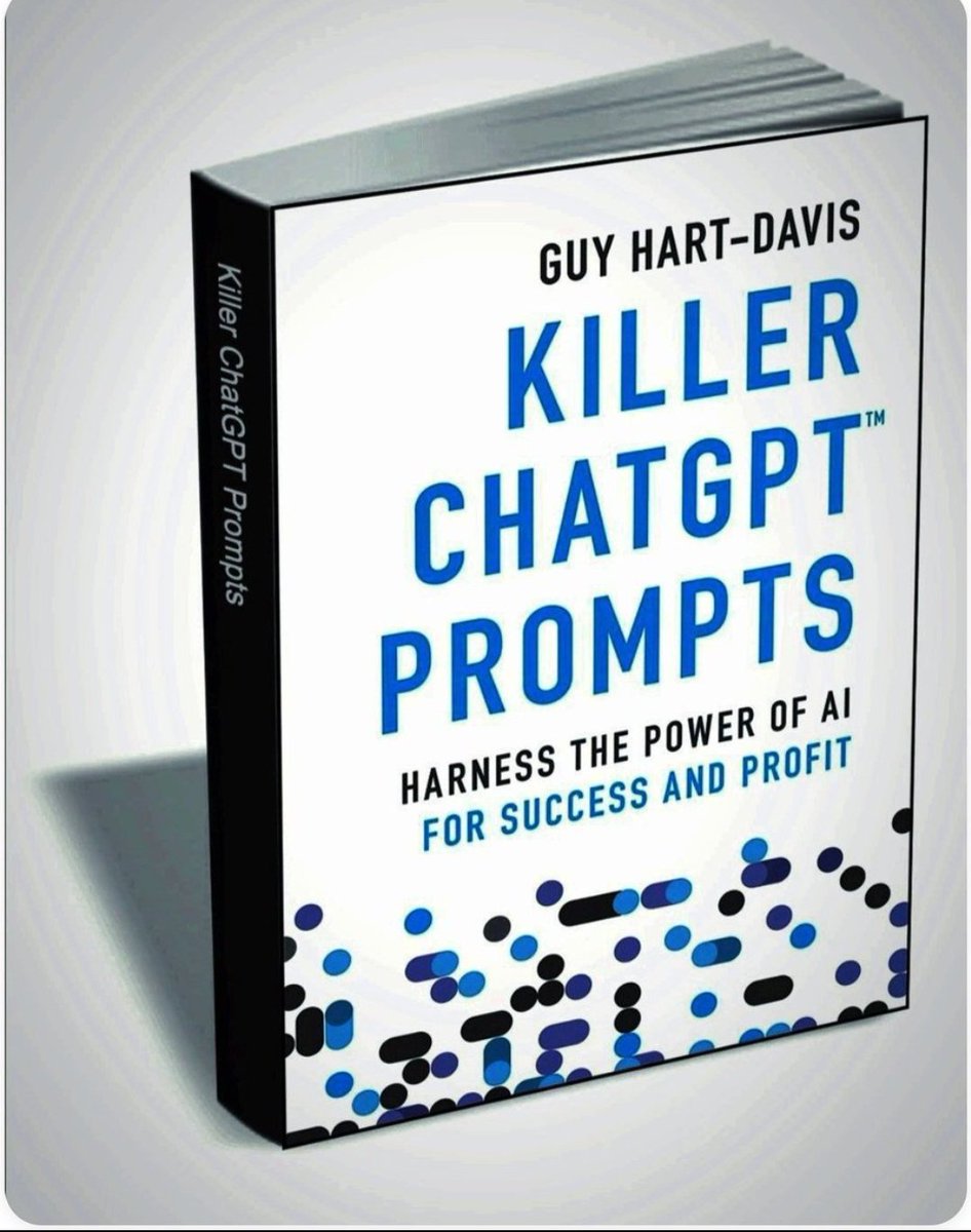 Earn $120K-$300K as a Prompt Engineer!

Get "1000+ GPT-4 Prompts" FREE for 24 hours:

1000+ Prompts

5000+ Al Tools

Insider Al Tips

Here's how:

1 Follow <a href="/RajaChichulkar/">Raja Chichulkar</a>

2 Like &amp; repost

3 Comment "KILLER"

[Must follow sol will send DM]

Act fast-don't miss out!