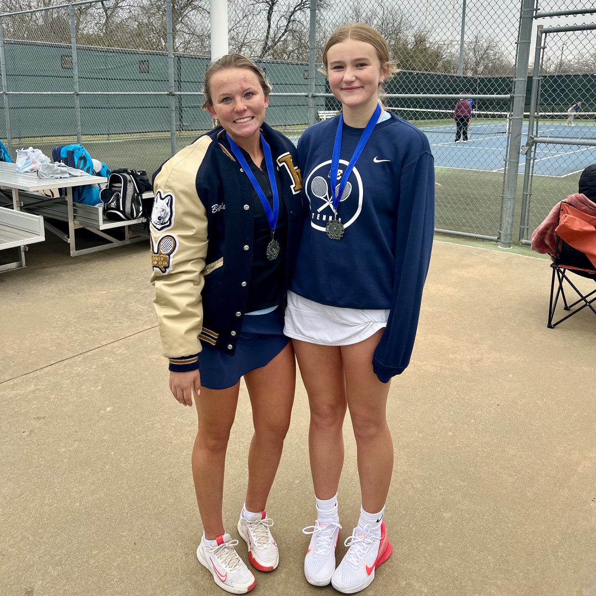 Good day @ Krum tourney !  Tyler- 1st place in singles, Jaxon &amp; Auggie -1st place in doubles, Braylee &amp; Camryn -2nd in doubles.  Emerie and Ja’Shaude both made  the finals in the consolation bracket.  It was cold🥶, but everyone competed hard! <a href="/leisd/">Little Elm ISD</a> <a href="/LittleElmHS/">Little Elm HS</a> <a href="/LEHSathletics/">LEHSAthletics</a>