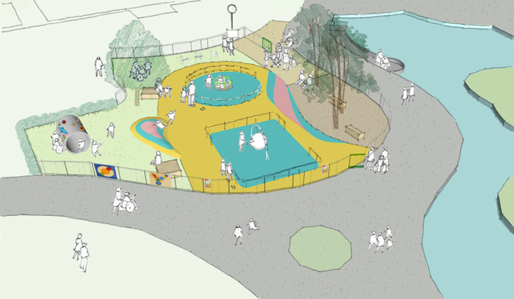 koganei_kankyos's tweet photo. 【小金井みんなの公園プロジェクト「#playhere」整備計画（案）】
　子どもや関係団体等の意見を踏まえ、#栗山公園、#三楽公園、#梶野公園 において、令和6年度・令和7年度に菜園及び遊び場等の整備を計画しています。
詳細は市HPをご覧ください。
https://t.co/AXK8I7GxFY
#小金井市 #インクルーシブ https://t.co/ylGFESVwYY