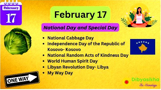 SAROJAK41217670's tweet image. February 17 -National Days, Birthday, Important Past Events
#feb17 #17feb #feb17th #17thfeb #17thfebruary2025 #february17th2025 #february17 #17february  #dibyasikha #storiesviral #nationalday #nationalday